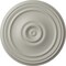Ekena Millwork Reece Ceiling Medallion (Fits Canopies up to 6 3/4"), Hand-Painted Pot of Cream, 21"OD x 1 1/4"P CM21REPCF - alternate 1